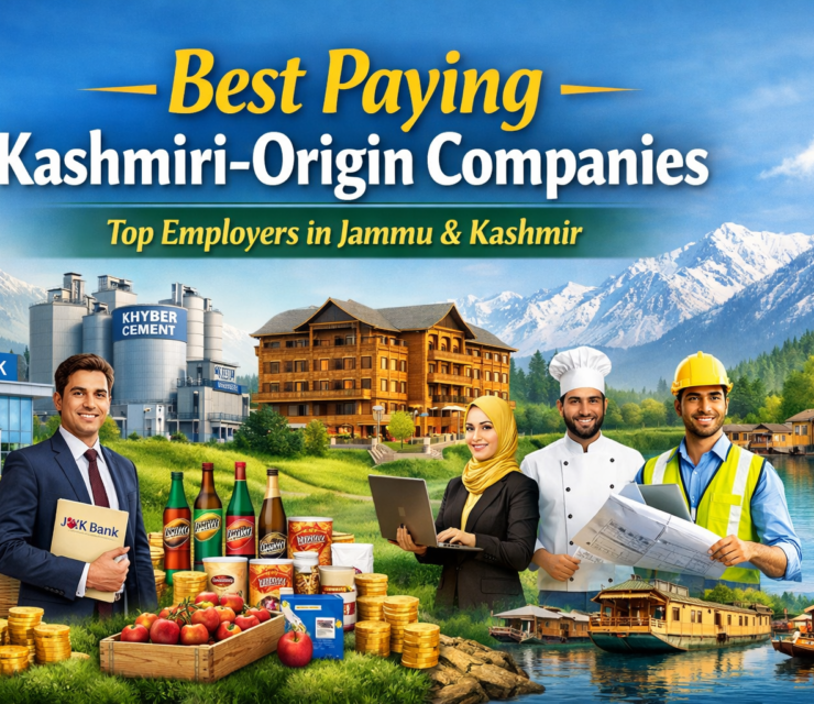 Top Highest Paying Kashmiri-Origin Companies