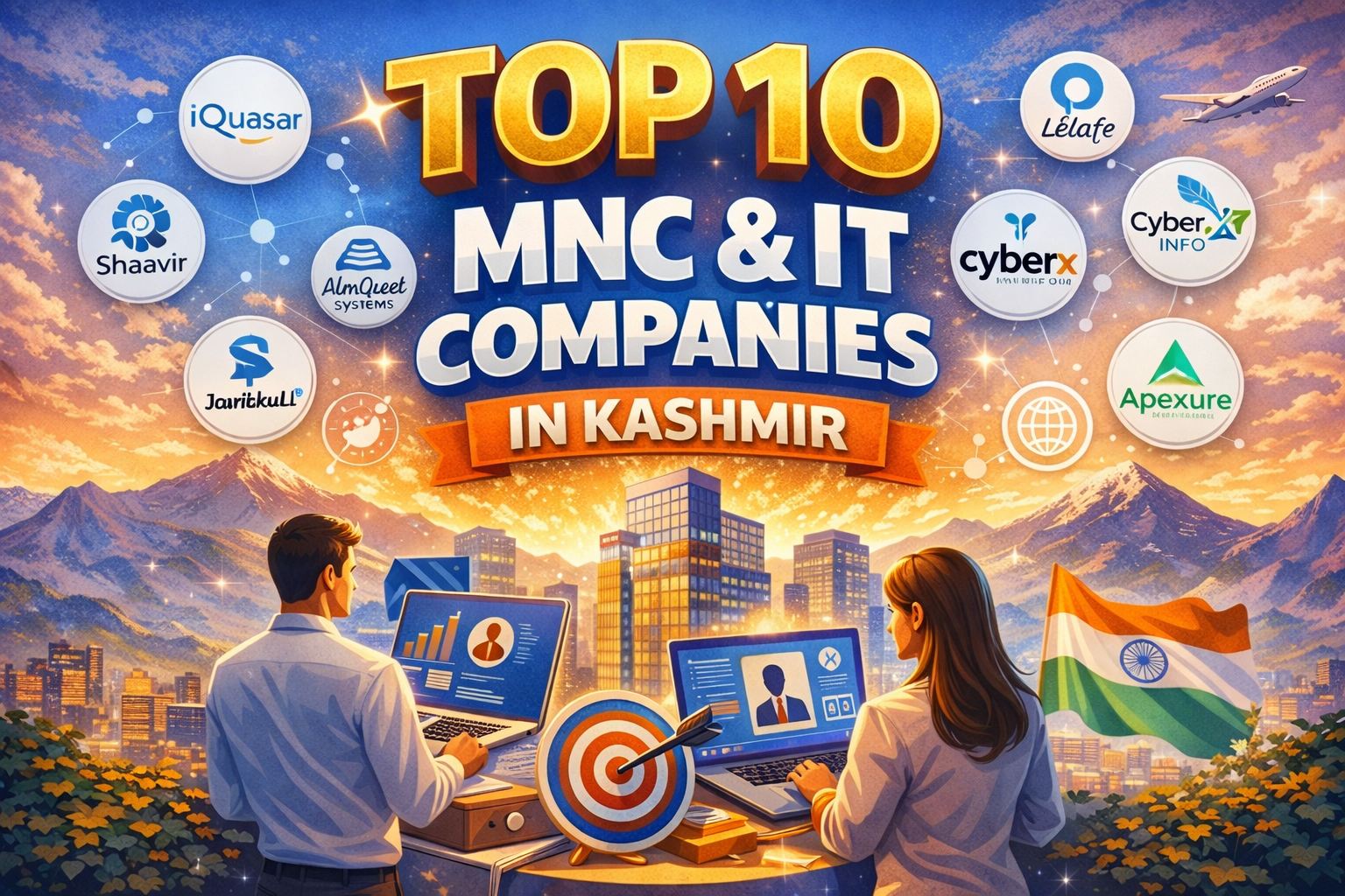 Top 10 Kashmiri-Origin IT & MNC Companies — Rankings, Contacts & Careers